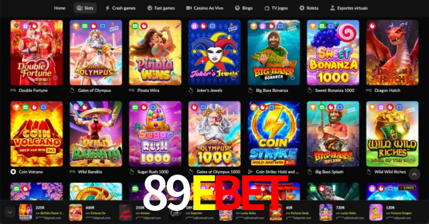 Cassino na plataforma 89Ebet